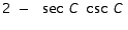 <strong>Which of the following is equal to: </strong> A) B) C) D) E)