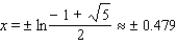 <strong>Find all the real-number roots of the equation. Give an exact expression for the root and also(where appropriate) a calculator approximation rounded to three decimal places. </strong> A) B) C) D) E) no solution