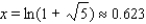 <strong>Find all the real-number roots of the equation. Give an exact expression for the root and also(where appropriate) a calculator approximation rounded to three decimal places. </strong> A) B) C) D) E) no solution