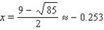 <strong>Find all the real-number roots of the equation. Give an exact expression for the root and also(where appropriate) a calculator approximation rounded to three decimal places. </strong> A) B) C) D) E) no solution