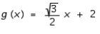 <strong>Find the linear function satisfying the given conditions. and </strong> A) B) C) D) E)