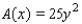 <strong>A piece of wire inches long is bent into a circle. Express the area of the circle as a function of y.</strong> A) B) C) D) E)