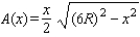 <strong>A triangle is inscribed in a semicircle of diameter 6R. Show that the smallest possible value for the area of the shaded region is . Hint: The area of the shaded region is a minimum when the area of the triangle is a maximum. Find the value of x that maximizes the square of the area of the triangle. This will be the same x that maximizes the area of the triangle.</strong> A) The hint tells us that the area of the region is a minimum when the area of the triangle is a maximum. We first find the value of x that maximizes the square of the area of the triangle. The area of the triangle is equal to . The square of the area of the triangle is equal to , and the substitution will transform this expression into the quadratic function Since we want to find the maximum value of t, we will substitute the value into the equation. Solving for t gives us the following minimum area of the shaded region: . B) The hint tells us that the area of the region is a minimum when the area of the triangle is a maximum. We first find the value of x that maximizes the square of the area of the triangle. The area of the triangle is equal to . The square of the area of the triangle is equal to The substitution will transform this expression into the quadratic function Since the graph of equation (1) will be a parabola opening downward, the input t that yields a maximum value for this function is Substituting the value into the equation gives us and consequently (The negative root can be rejected since the side of a triangle can't be negative). With this value of x, we can calculate the minimum area of the shaded region. The minimum area of the shaded region is equal to Substituting the value in the equation (2) gives us that the minimum value of the shaded region is equal to . C) The hint tells us that the area of the region is a minimum when the area of the triangle is a maximum. We first find the value of x that maximizes the square of the area of the triangle. The square of the area of the triangle is equal to . The substitution will transform this into the quadratic function Since the graph of equation (1) will be a parabola opening downward, the input t that yields a maximum value for this function is Substituting the value into the equation gives us and consequently . With this value of x, we can calculate the minimum area of the shaded region. The minimum area of the shaded region is equal to Substituting the value into the equation (2), we find that the minimum value of the shaded region is equal to . D) The hint tells us that the area of the region is a minimum when the area of the triangle is a maximum. We first find the value of x that maximizes the square of the area of the triangle. The square of the area of the triangle is equal to , which is a quadratic function. The graph of this function will be a parabola opening downward, so we can write the maximum value of this function as: We can then write as and calculate the minimum area of the shaded region. Substituting this value into the area equation, we find its minimum area: . E) The hint tells us that the area of the region is a minimum when the area of the triangle is a maximum. We first find the value of x that maximizes the square of the area of the triangle. The square of the area of the triangle is equal to . The substitution will transform this into the quadratic function Since the graph of equation (1) will be a parabola opening downward, the input t that yields a maximum value for this function is Substituting the value into the equation gives us and consequently . With this value of x, we can calculate the minimum area of the shaded region. The minimum area of the shaded region is equal to Substituting the value into the equation (2), we find that the minimum value of the shaded region is equal to .