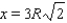 <strong>A triangle is inscribed in a semicircle of diameter 6R. Show that the smallest possible value for the area of the shaded region is . Hint: The area of the shaded region is a minimum when the area of the triangle is a maximum. Find the value of x that maximizes the square of the area of the triangle. This will be the same x that maximizes the area of the triangle.</strong> A) The hint tells us that the area of the region is a minimum when the area of the triangle is a maximum. We first find the value of x that maximizes the square of the area of the triangle. The area of the triangle is equal to . The square of the area of the triangle is equal to , and the substitution will transform this expression into the quadratic function Since we want to find the maximum value of t, we will substitute the value into the equation. Solving for t gives us the following minimum area of the shaded region: . B) The hint tells us that the area of the region is a minimum when the area of the triangle is a maximum. We first find the value of x that maximizes the square of the area of the triangle. The area of the triangle is equal to . The square of the area of the triangle is equal to The substitution will transform this expression into the quadratic function Since the graph of equation (1) will be a parabola opening downward, the input t that yields a maximum value for this function is Substituting the value into the equation gives us and consequently (The negative root can be rejected since the side of a triangle can't be negative). With this value of x, we can calculate the minimum area of the shaded region. The minimum area of the shaded region is equal to Substituting the value in the equation (2) gives us that the minimum value of the shaded region is equal to . C) The hint tells us that the area of the region is a minimum when the area of the triangle is a maximum. We first find the value of x that maximizes the square of the area of the triangle. The square of the area of the triangle is equal to . The substitution will transform this into the quadratic function Since the graph of equation (1) will be a parabola opening downward, the input t that yields a maximum value for this function is Substituting the value into the equation gives us and consequently . With this value of x, we can calculate the minimum area of the shaded region. The minimum area of the shaded region is equal to Substituting the value into the equation (2), we find that the minimum value of the shaded region is equal to . D) The hint tells us that the area of the region is a minimum when the area of the triangle is a maximum. We first find the value of x that maximizes the square of the area of the triangle. The square of the area of the triangle is equal to , which is a quadratic function. The graph of this function will be a parabola opening downward, so we can write the maximum value of this function as: We can then write as and calculate the minimum area of the shaded region. Substituting this value into the area equation, we find its minimum area: . E) The hint tells us that the area of the region is a minimum when the area of the triangle is a maximum. We first find the value of x that maximizes the square of the area of the triangle. The square of the area of the triangle is equal to . The substitution will transform this into the quadratic function Since the graph of equation (1) will be a parabola opening downward, the input t that yields a maximum value for this function is Substituting the value into the equation gives us and consequently . With this value of x, we can calculate the minimum area of the shaded region. The minimum area of the shaded region is equal to Substituting the value into the equation (2), we find that the minimum value of the shaded region is equal to .