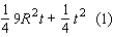 <strong>A triangle is inscribed in a semicircle of diameter 6R. Show that the smallest possible value for the area of the shaded region is . Hint: The area of the shaded region is a minimum when the area of the triangle is a maximum. Find the value of x that maximizes the square of the area of the triangle. This will be the same x that maximizes the area of the triangle.</strong> A) The hint tells us that the area of the region is a minimum when the area of the triangle is a maximum. We first find the value of x that maximizes the square of the area of the triangle. The area of the triangle is equal to . The square of the area of the triangle is equal to , and the substitution will transform this expression into the quadratic function Since we want to find the maximum value of t, we will substitute the value into the equation. Solving for t gives us the following minimum area of the shaded region: . B) The hint tells us that the area of the region is a minimum when the area of the triangle is a maximum. We first find the value of x that maximizes the square of the area of the triangle. The area of the triangle is equal to . The square of the area of the triangle is equal to The substitution will transform this expression into the quadratic function Since the graph of equation (1) will be a parabola opening downward, the input t that yields a maximum value for this function is Substituting the value into the equation gives us and consequently (The negative root can be rejected since the side of a triangle can't be negative). With this value of x, we can calculate the minimum area of the shaded region. The minimum area of the shaded region is equal to Substituting the value in the equation (2) gives us that the minimum value of the shaded region is equal to . C) The hint tells us that the area of the region is a minimum when the area of the triangle is a maximum. We first find the value of x that maximizes the square of the area of the triangle. The square of the area of the triangle is equal to . The substitution will transform this into the quadratic function Since the graph of equation (1) will be a parabola opening downward, the input t that yields a maximum value for this function is Substituting the value into the equation gives us and consequently . With this value of x, we can calculate the minimum area of the shaded region. The minimum area of the shaded region is equal to Substituting the value into the equation (2), we find that the minimum value of the shaded region is equal to . D) The hint tells us that the area of the region is a minimum when the area of the triangle is a maximum. We first find the value of x that maximizes the square of the area of the triangle. The square of the area of the triangle is equal to , which is a quadratic function. The graph of this function will be a parabola opening downward, so we can write the maximum value of this function as: We can then write as and calculate the minimum area of the shaded region. Substituting this value into the area equation, we find its minimum area: . E) The hint tells us that the area of the region is a minimum when the area of the triangle is a maximum. We first find the value of x that maximizes the square of the area of the triangle. The square of the area of the triangle is equal to . The substitution will transform this into the quadratic function Since the graph of equation (1) will be a parabola opening downward, the input t that yields a maximum value for this function is Substituting the value into the equation gives us and consequently . With this value of x, we can calculate the minimum area of the shaded region. The minimum area of the shaded region is equal to Substituting the value into the equation (2), we find that the minimum value of the shaded region is equal to .