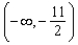 <strong>Solve. Express your answer using interval notation. </strong> A) B) C) D) E)
