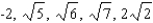 <strong>The sequence is defined recursively. Compute the first five terms of the sequence. </strong> A) B) C) D) E)