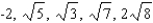 <strong>The sequence is defined recursively. Compute the first five terms of the sequence. </strong> A) B) C) D) E)