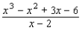 <strong>Use long division to find the quotient and the remainder. </strong> A) B) C) D) E)
