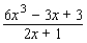 <strong>Use long division to find the quotient and the remainder. </strong> A) B) C) D) E)