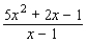 <strong>Use synthetic division to find the quotient and the remainder. </strong> A) B) C) D) E)