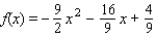 <strong>Express in the form . Find a quadratic function that has a maximum value of 2 and that has - 2 and 4 as zeros.</strong> A) B) C) D)