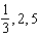 <strong>Find the rational roots and solve the equation. 3x<sup> 3 </sup> - 19x<sup> 2 </sup> + 21x - 5 = 0</strong> A) B) C) D) E)