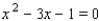 <strong>Find a quadratic equation with rational coefficients, one of whose roots is the given number. Write your answer so that the coefficient of is 1. </strong> A) B) C) D) E)