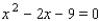 <strong>Find a quadratic equation with rational coefficients, one of whose roots is the given number. Write your answer so that the coefficient of is 1. </strong> A) B) C) D) E)