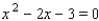 <strong>Find a quadratic equation with rational coefficients, one of whose roots is the given number. Write your answer so that the coefficient of is 1. </strong> A) B) C) D) E)