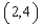 <strong>Find the center and the radius of the circle that passes through the points </strong> A) B) The center is at and the radius is C) The center is at and the radius is D) The center is at and the radius is 7. E) The center is at and the radius is