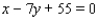<strong>Suppose the line intersects the circle at points and . Find the length of the chord .</strong> A) B) C) D) E)