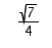 <strong>Graph the ellipse. Specify the lengths of the major and minor axes, the foci and the eccentricity. </strong> A) length of major axis: 8; Length of minor axis: 6; Foci: ; Eccentricity: B) length of major axis: 4; Length of minor axis: 3; Foci: ; Eccentricity: C) length of major axis: 9.6; Length of minor axis: 7.2; Foci: ; Eccentricity: D) length of major axis: 8; Length of minor axis: 6; Foci: ; Eccentricity: E) length of major axis: 4; Length of minor axis: 3; Foci: ; Eccentricity: