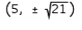<strong>Graph the ellipse. Specify the lengths of the major and minor axes, the foci, the center and the eccentricity. </strong> A) center: (0, 5); Degenerate ellipse B) center: (1, ); Degenerate ellipse C) center: (5,0); Length of major axis: 10; Length of minor axis: 4; Foci: ; Eccentricity: D) center: (0, 5); Length of major axis: 10; Length of minor axis: 4; Foci: ; Eccentricity: E) center: (0, 5); Length of major axis: 10; Length of minor axis: 4; Foci: ; Eccentricity: