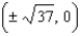 <strong>Graph the hyperbola. Specify the following: vertices, foci, lengths of transverse and conjugate axes, eccentricity, and equations of the asymptotes. </strong> A) vertices: ; Foci: ; Length of transverse axis: 4; Length of conjugate axis: 2; Eccentricity: Asymptotes: . B) vertices: ; Foci: ; Length of transverse axis: 2; Length of conjugate axis: 4; Eccentricity: ; Asymptotes: . C) vertices: ; Foci: ; Length of transverse axis: 4; Length of conjugate axis: 2; Eccentricity: Asymptotes: . D) vertices: ; Foci: ; Length of transverse axis: 2; Length of conjugate axis: 12; Eccentricity: ; Asymptotes: . E) vertices: ; Foci: ; Length of transverse axis: 2; Length of conjugate axis: 4; Eccentricity: Asymptotes: .