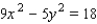 <strong>Use the given information to find the equation of the hyperbola. The foci are and the directrices are </strong> A) B) C) D) E)