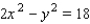 <strong>Use the given information to find the equation of the hyperbola. The foci are and the directrices are </strong> A) B) C) D) E)