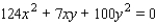 <strong>Find and , where is the (acute) angle of rotation that eliminates the -term. Note: You are not asked to graph the equation. </strong> A) B) C) D) E)