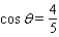 <strong>Find and , where is the (acute) angle of rotation that eliminates the -term. Note: You are not asked to graph the equation. </strong> A) B) C) D) E)