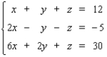 <strong>Find all solutions of the system. </strong> A) B) C) D) E)