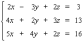 <strong>Find all solutions of the system. </strong> A) B) C) D) E)