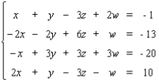 <strong>Find all solutions of the system. </strong> A) B) C) D) E)