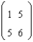 <strong>The matrices A and B are defined as follows: A = , B = Carry out the indicated matrix operation. A + B</strong> A) B) C) D) E)