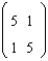 <strong>The matrices A and B are defined as follows: A = , B = Carry out the indicated matrix operation. A + B</strong> A) B) C) D) E)