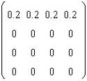 <strong>Use a graphing utility to compute the matrix product. </strong> A) B) C) D) E)