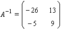 <strong>Find the inverse, if it exists. </strong> A) B) C) D) E)