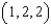 <strong>Use Cramer's rule to solve the system. </strong> A) B) C) D) E)