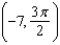 <strong>Convert the given rectangular coordinates to polar coordinates. Express the answer in such a way that r is nonnegative and . </strong> A) B) C) D) E)