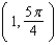 <strong>Use the equation to determine polar coordinates of the point B. </strong> A) B) C) D) E)