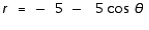<strong>Determine the graph that reflects the polar equation. </strong> A) B) C) D) E)