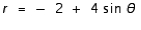 <strong>Determine the graph that reflects the polar equation. </strong> A) B) C) D) E)