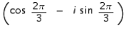 <strong>Convert from rectangular to trigonometric form. (Choose an argument such that .) </strong> A) B) C) D) E)