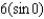 <strong>Convert from rectangular to trigonometric form. (Choose an argument such that .) 6</strong> A) B) C) D) E)