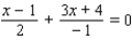 <strong>Solve for x. </strong> A) x=-9/5 B) x=-5/7 C) x=11/5 D) x=9/7 E) x=-7/5