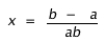 <strong>Solve for x in terms of the other letters. </strong> A) B) C) D) E)