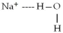 <strong>When sodium bromide,NaBr,dissolves in water,which of the following is formed in aqueous solution?</strong> A) B) C) D)all of the above E)none of the above
