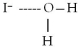 <strong>When potassium iodide,KI,dissolves in water,which of the following is formed in aqueous solution?</strong> A) B) C) D)all of the above E)none of the above