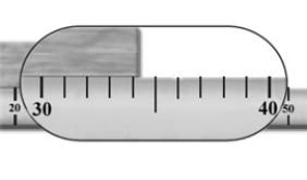 <strong>The meter stick in the image is being used to measure the length of a piece of wood.   How many significant figures should be used to express this measured length?</strong> A)1 B)2 C)3 D)4 E)5 <div style=padding-top: 35px> 