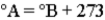 <strong>Consider the three thermometers shown in the image.   Which of the following equations correctly represents the equation relating reading on the A thermometer to the B thermometer?</strong> A)   B)   C)   D)   E)   <div style=padding-top: 35px> 