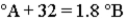 <strong>Consider the three thermometers shown in the image.   Which of the following equations correctly represents the equation relating reading on the A thermometer to the B thermometer?</strong> A)   B)   C)   D)   E)   <div style=padding-top: 35px> 
